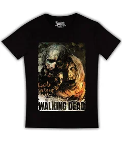 Прикольные футболки: Ходячие мертвецы на черной (3)